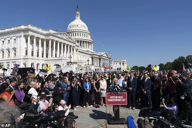Privileged Access: Bipartisan Pledge to Expose Epstein's Hidden Network Using Congressional Immunity
