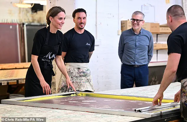 Princess of Wales' Hands-On Visit to Cuxton Mill Sparks Debate: 'A Glimpse of Self-Promotion or a Tribute to Craftsmanship?'