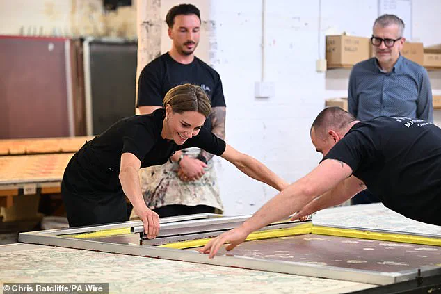 Princess of Wales' Hands-On Visit to Cuxton Mill Sparks Debate: 'A Glimpse of Self-Promotion or a Tribute to Craftsmanship?'