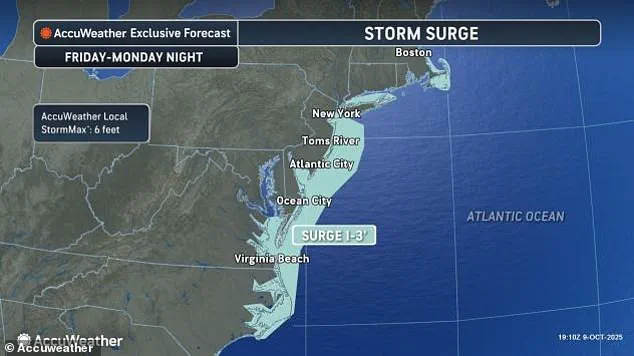 Nor'easter Sparks State of Emergency in New Jersey as East Coast Braces for Flooding and Hurricane-force Winds on Columbus Day