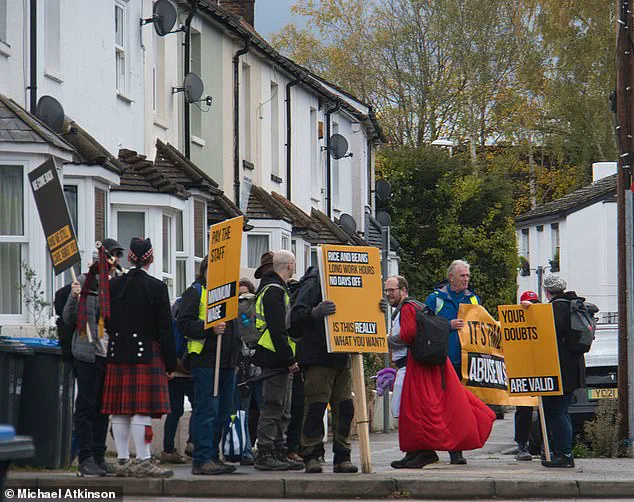 Tom Cruise Defies Demonstrators at Controversial Scientology Fundraiser in UK