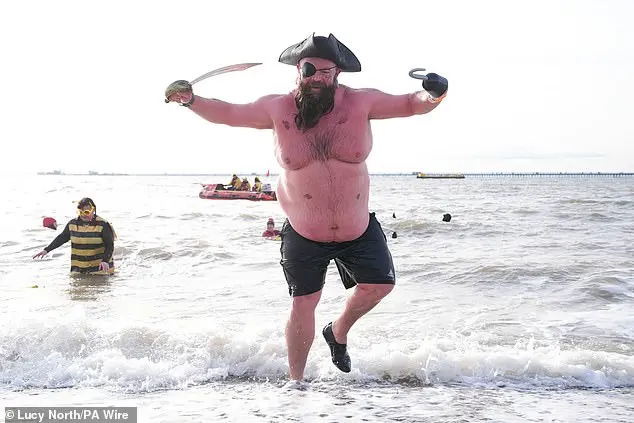 Hundreds Brave Icy Waters for Traditional New Year's Day Dip in North Tyneside