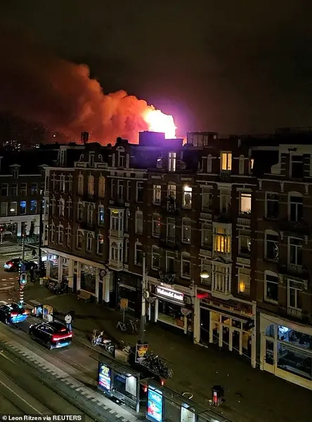 Tragic New Year Chaos in Netherlands: Two Dead, Historic Church Destroyed Amid Unprecedented Violence