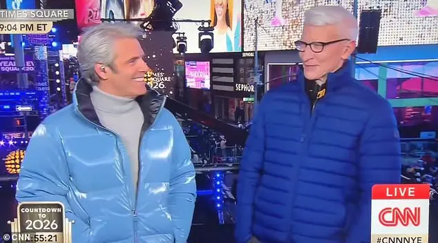 Unexpected Tension Between Andy Cohen and Anderson Cooper During CNN's New Year's Eve Special