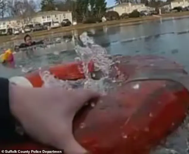 Christmas Day Heroics: Long Island Police Rescue 8-Year-Old Boy from Frozen Pond