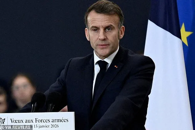 Macron Warns of 'Trampled International Law' in Sharp Rebuke to Trump at Davos