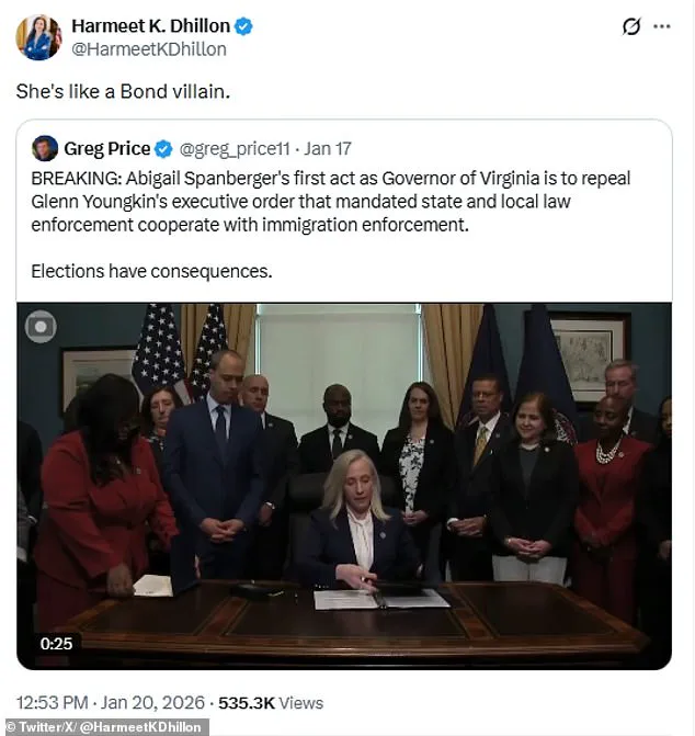 Breaking: Governor Abigail Spanberger's Controversial Policies Ignite Immediate Crisis as Campaign Promises Collide with Reality