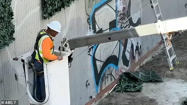 Artificial Ivy Wall Defaced Within Hours, Exposing Flaws in California's Green Anti-Graffiti Initiative