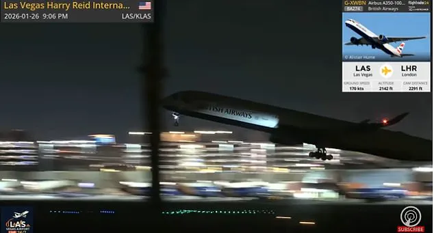 British Airways Plane Loses Wheel During Takeoff in Las Vegas, Sparking Safety Concerns and Investigations