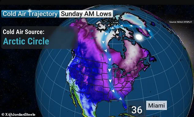 Historic Cold Snap Looms as Meteorologists Warn Miami Could See Decade-Long Freeze, Echoing 2010's Record-Breaking Chill