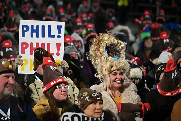 Punxsutawney Phil's Shadow Predicts Six Weeks of Winter in Subzero Pennsylvania Ceremony