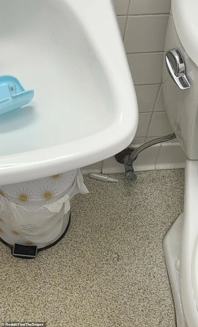 Viral Optical Illusion Challenges Internet to Spot Nearly Invisible Invisalign Tray in Dorm Bathroom Photo, Drawing Over 100,000 Comments on Reddit