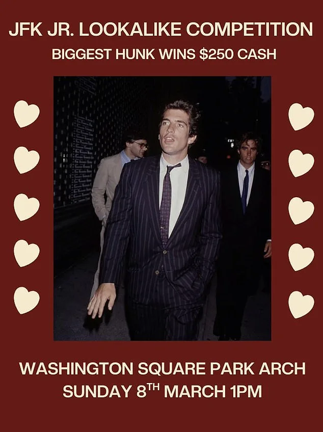 Washington Square Park's JFK Jr. Lookalike Contest Ignites Controversy