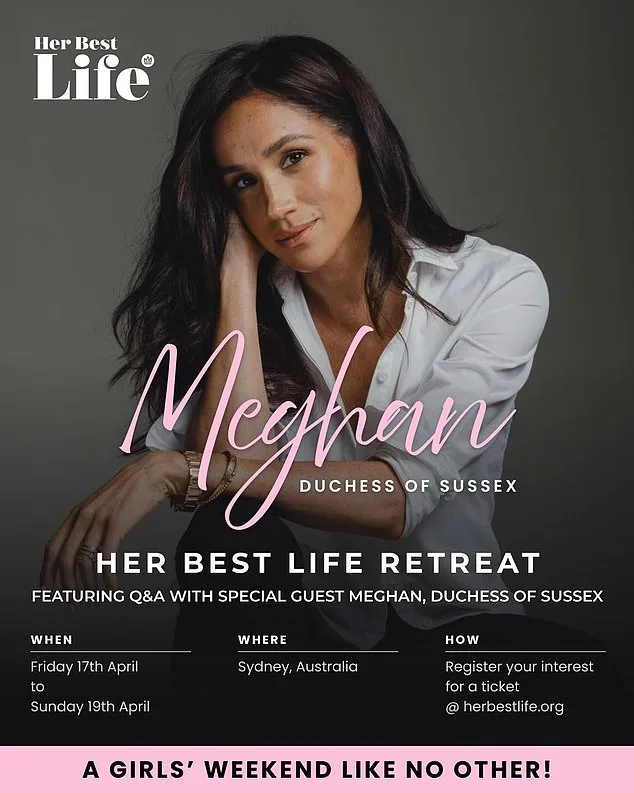Meghan Markle Faces Backlash Over £1,400 'Girls' Weekend' in Sydney