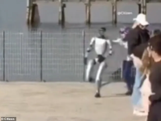 Future Arrives in Playful Form: Unitree G1 Robot Captivates NYC Park