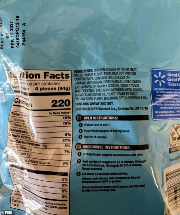 Urgent Health Alert: Lead Contamination Found in Walmart Chicken Nuggets, Parents Urged to Dispose Immediately