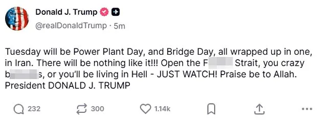Trump Escalates Rhetoric Against Iran, Threatens Oil Takeover Amid Bizarre Social Media Posts