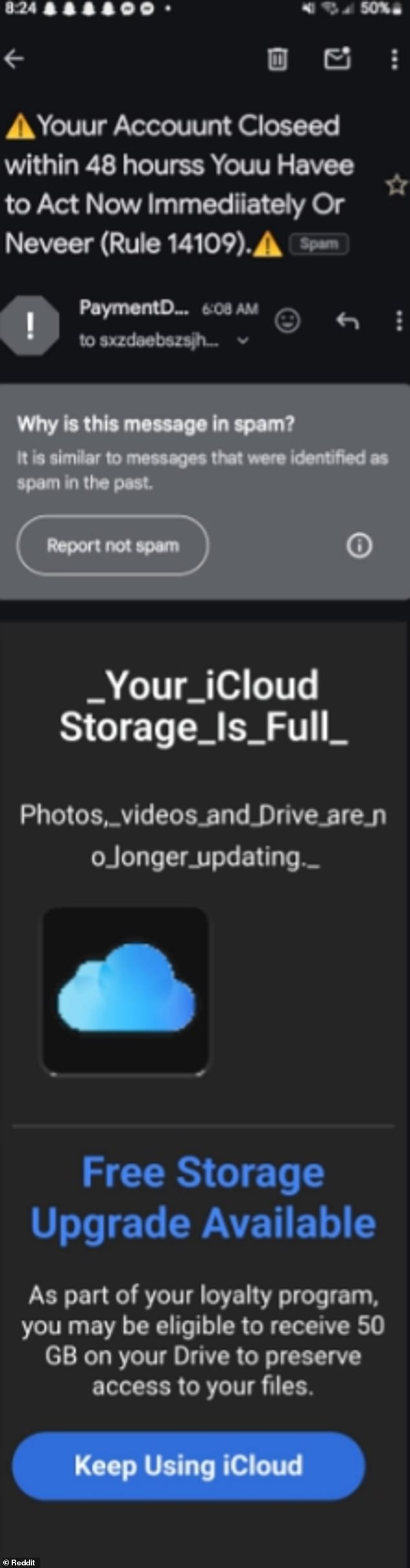 UK watchdog warns Apple users of urgent iCloud scam threat.