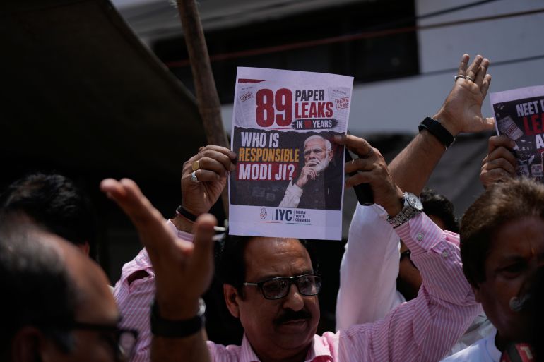 Cancelled NEET exam leaves grieving families mourning lost medical student dreams.