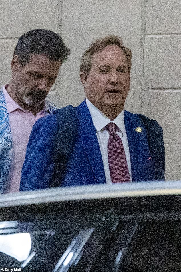 Ken Paxton wins Senate seat in teal shirt despite scandals