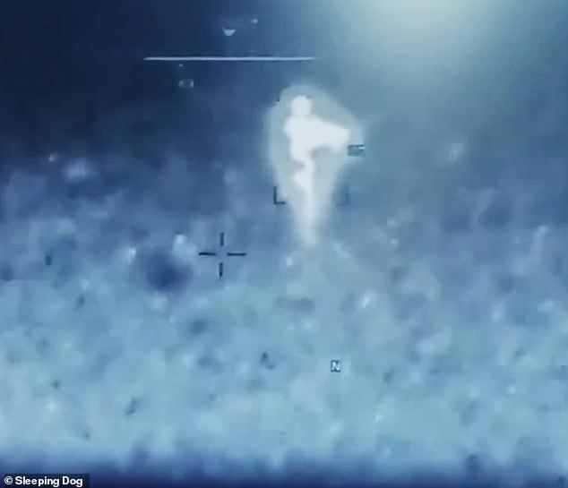 Trump releases UFO footage showing humanoid figure with visible wings