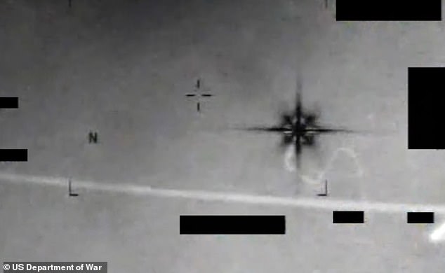 Trump releases UFO footage showing humanoid figure with visible wings