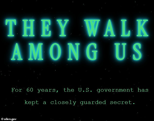 White House launches aliens.gov website mocking UFO claims with ICE data