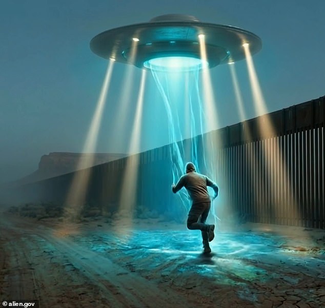White House launches aliens.gov website mocking UFO claims with ICE data